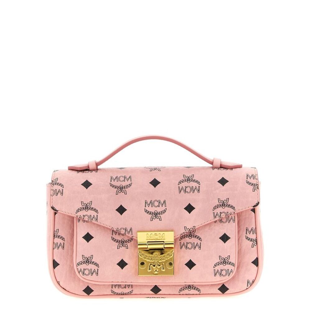 MCM Multicolor Polyethylene Crossbody Women's Bag
